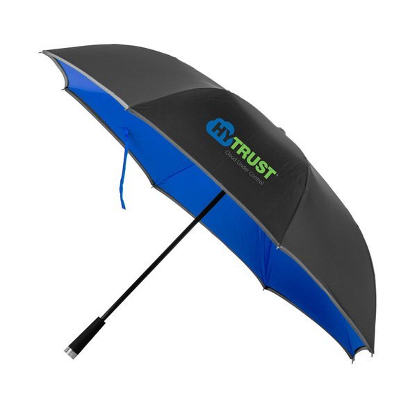 Cumulus Reversible LED Light Up Umbrella, 48" Arc