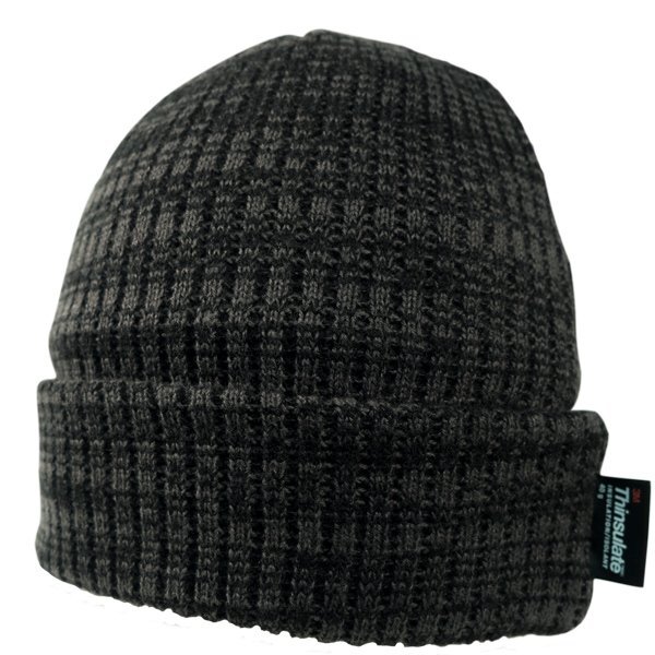 Fleece Lined 3M Insulate Marble Knit Beanie