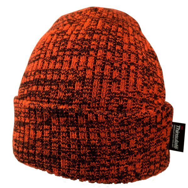 Fleece Lined 3M Insulate Marble Knit Beanie