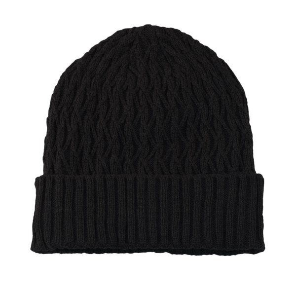 Fleece Lined Knit Pattern Beanie