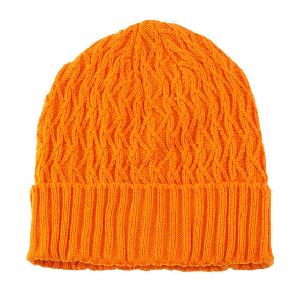Fleece Lined Knit Pattern Beanie