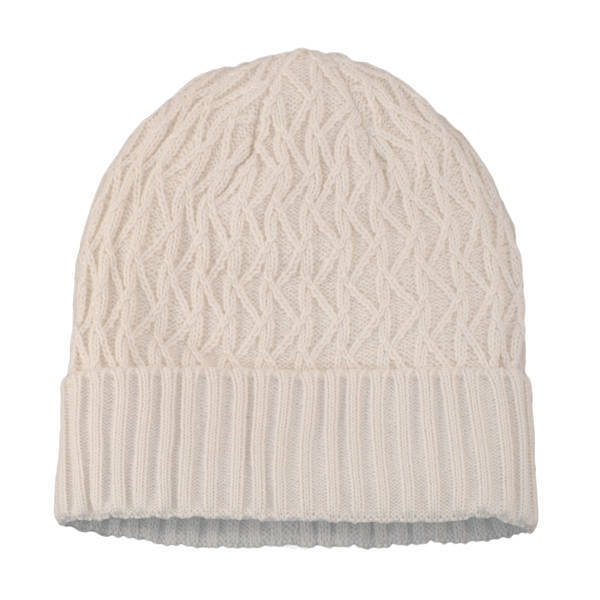 Fleece Lined Knit Pattern Beanie