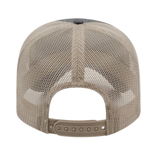 Chambray Unconstructed Cap with Soft Mesh Back