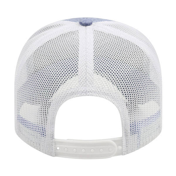 Heathered Constructed Cap with Ultra Soft Mesh Back