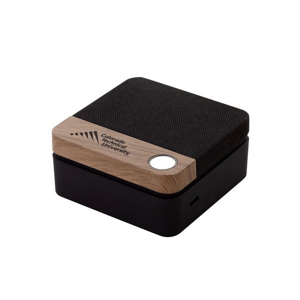 Wood Accented Bluetooth Speaker