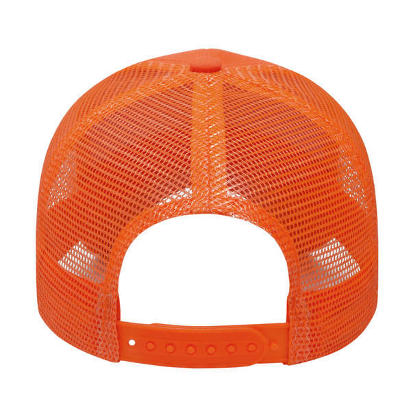 Camo Constructed Cap with Solid Color Mesh Back