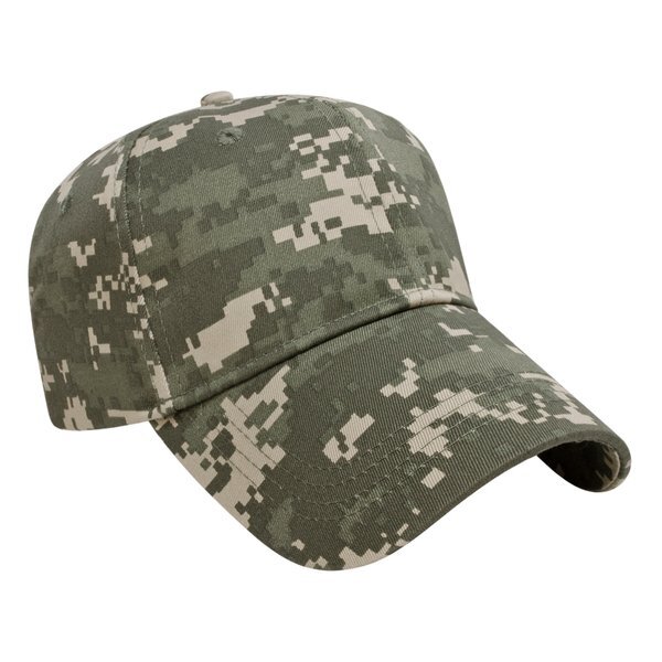 Digital Camo Twill Constructed Cap