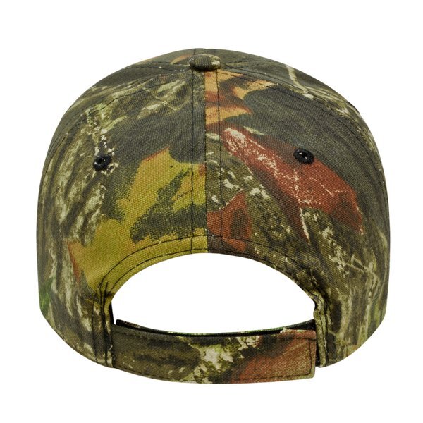 Full Camo Twill Constructed Cap