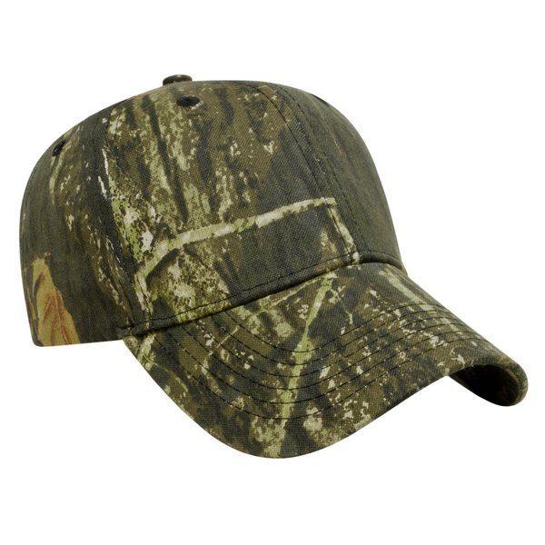 Full Camo Twill Constructed Cap