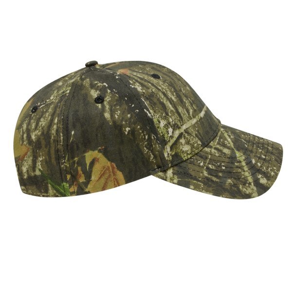 Full Camo Twill Constructed Cap