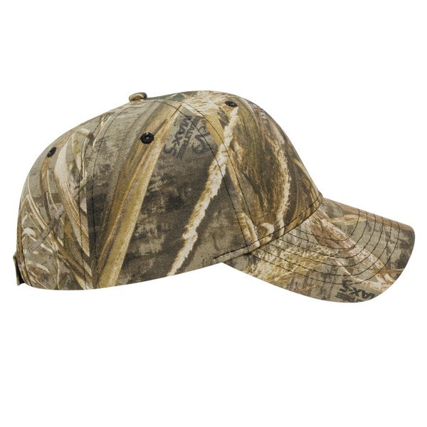 Full Camo Twill Constructed Cap