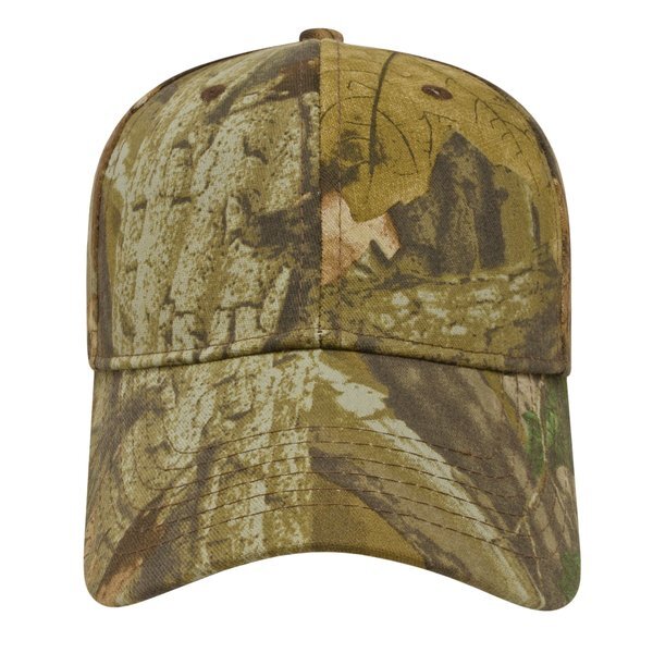Full Camo Twill Constructed Cap
