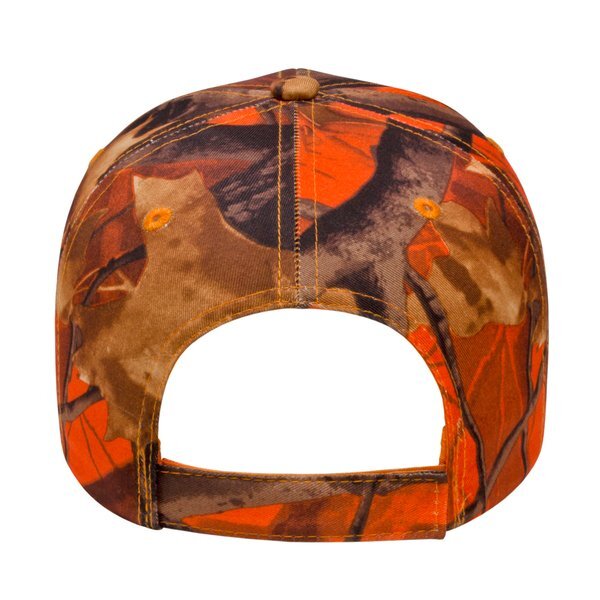 Orange Ridge Camo Constructed Cap