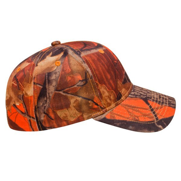 Orange Ridge Camo Constructed Cap