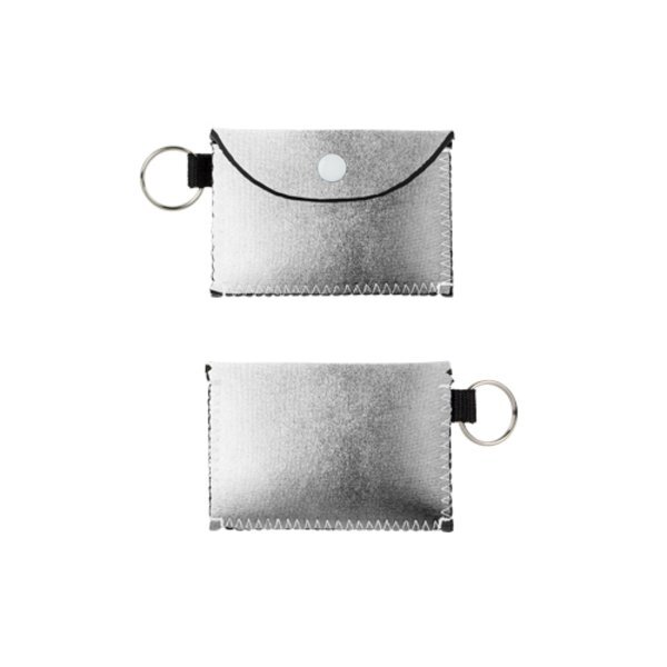Bend & Snap Metallic Neoprene Key Wallet
