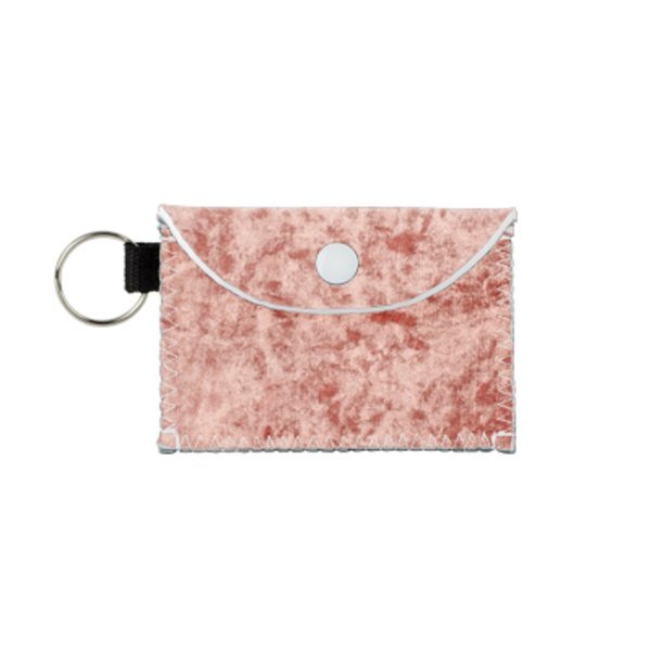 Bend & Snap Velvet Neoprene Key Wallet