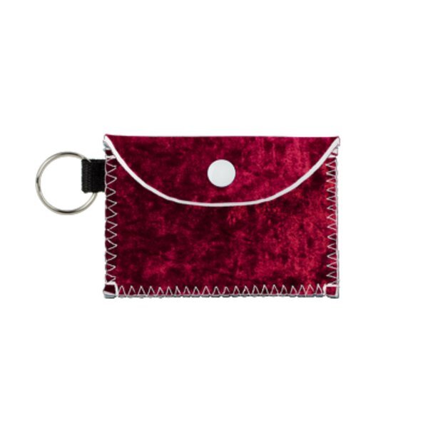 Bend & Snap Velvet Neoprene Key Wallet