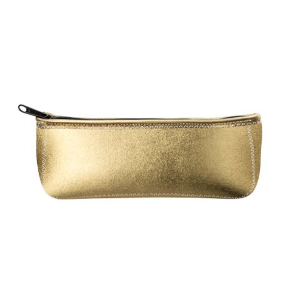 Canoe Metallic Neoprene Zippered Pouch