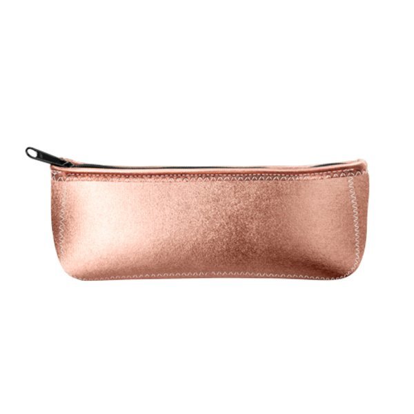 Canoe Metallic Neoprene Zippered Pouch
