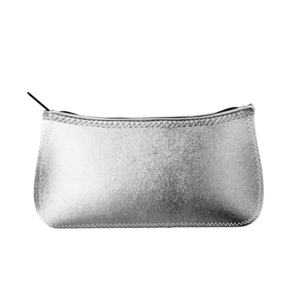 Canoe Large Metallic Neoprene Zippered Pouch