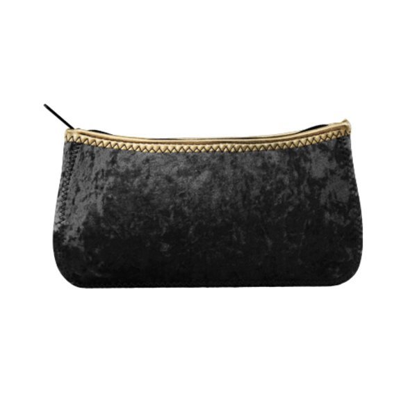 Canoe Large Velvet Neoprene Zippered Pouch