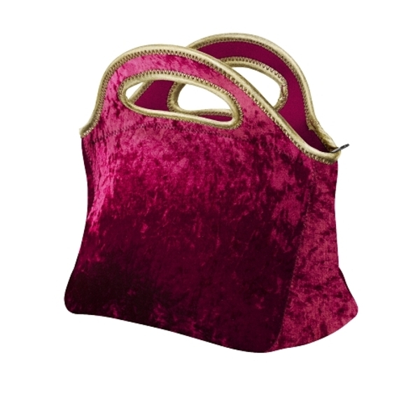 Gran Klutch Velvet Neonprene Lunch Bag