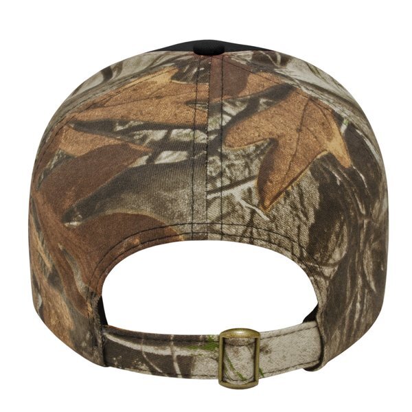 Solid Front Next G2™ Camo Constructed Cap with Camo Back and Piping