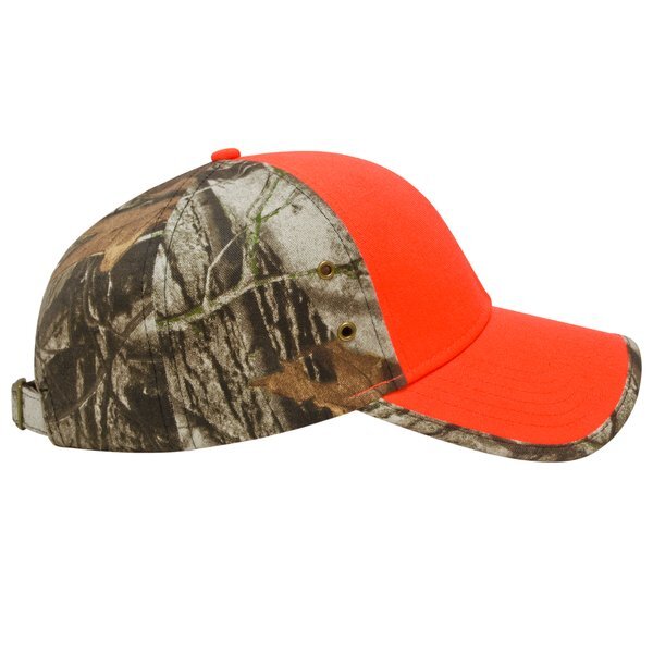 Solid Front Next G2™ Camo Constructed Cap with Camo Back and Piping