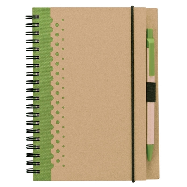 Dotted Junior Notebook & Pen, 5-1/2" x 7-1/4"