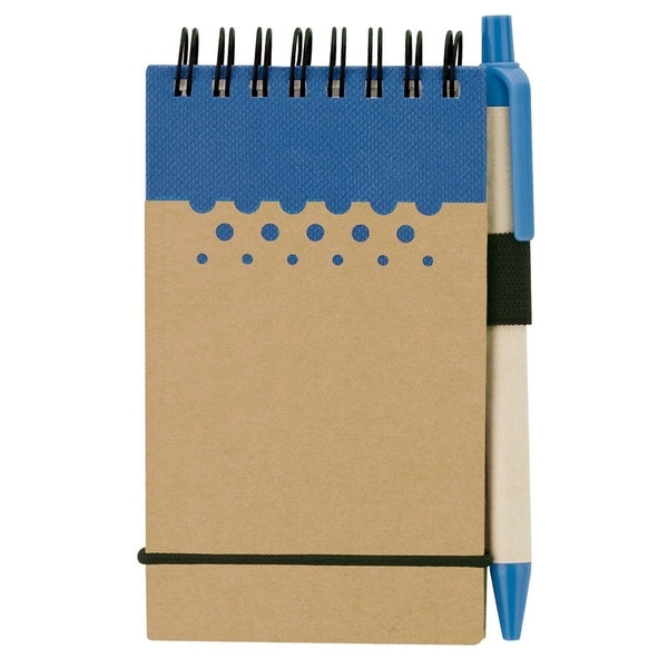 Dotted Mini Jotter & Pen, 3-1/2" x 5-1/2"