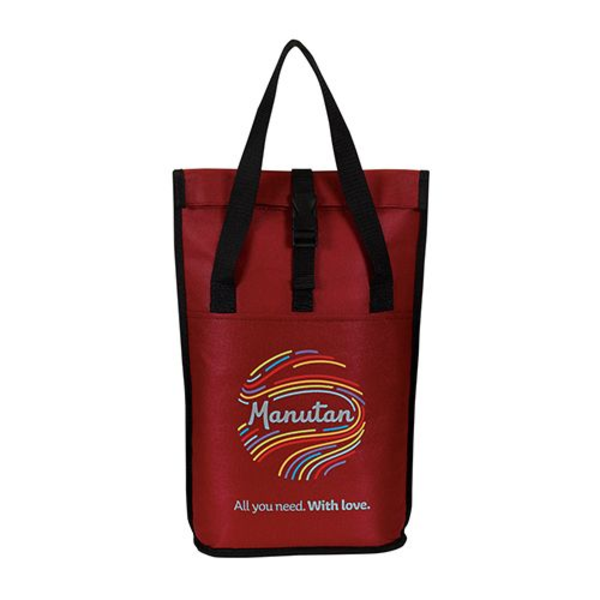 Roll Over Insulated Wine Cooler Tote