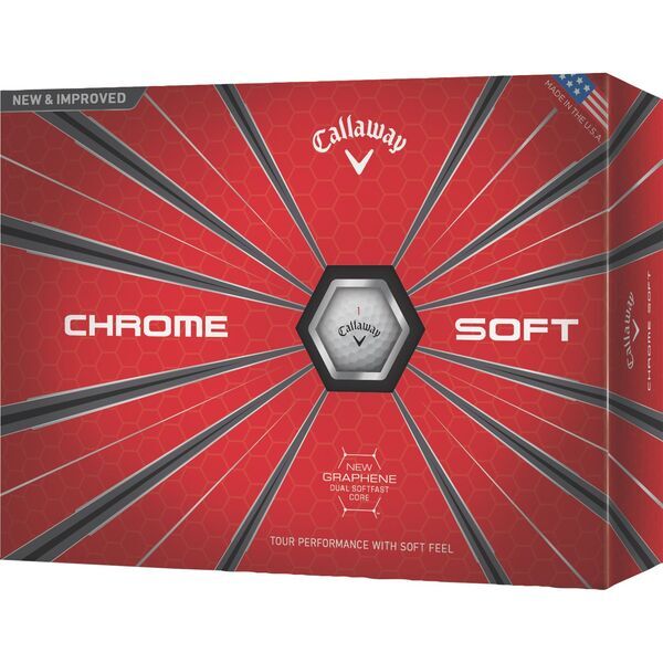 Callaway® Chrome Soft, 12 Ball Box