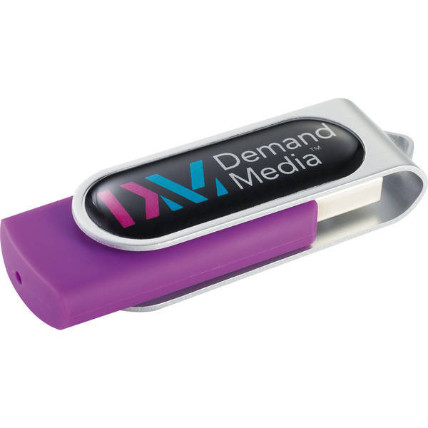 Domeable Rotate Flash Drive, 1GB