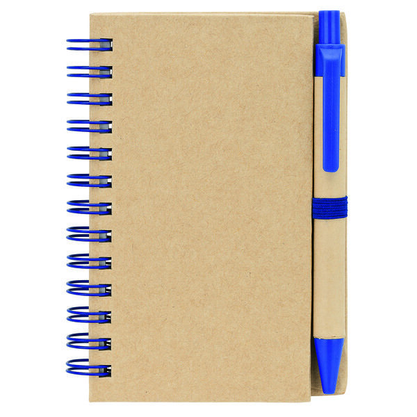 Junior Recycled Notebook & Pen, 3-3/8" x 4-3/4"