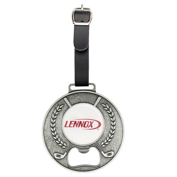 Golf Bag Tag Bottle Opener