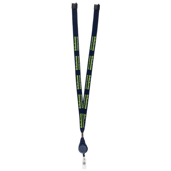Lanyard Retractable Badgeholder, 5/8"