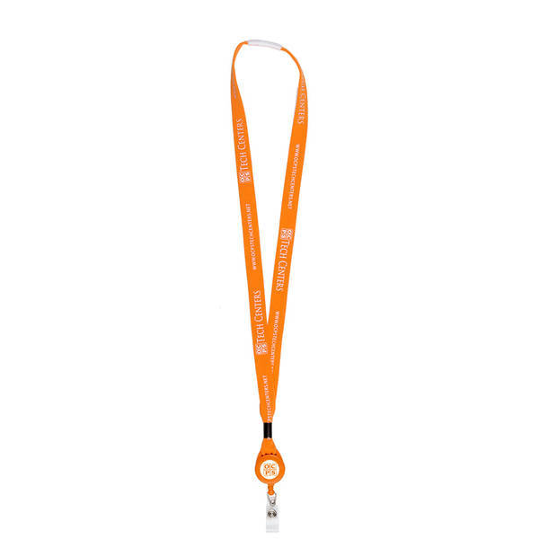 Lanyard Retractable Badgeholder, 5/8"