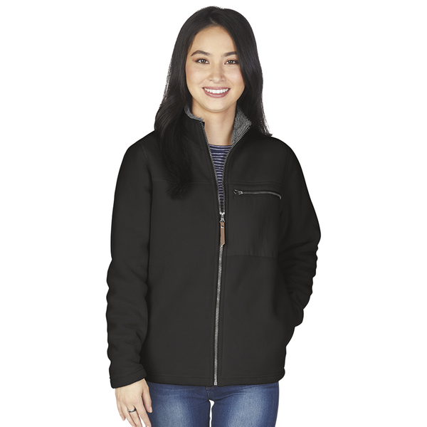 Charles River® Jamestown Ladies' Full Zip Fleece Jacket
