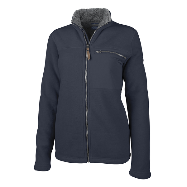 Charles River® Jamestown Ladies' Full Zip Fleece Jacket