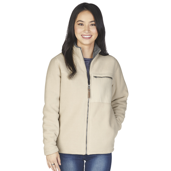 Charles River® Jamestown Ladies' Full Zip Fleece Jacket
