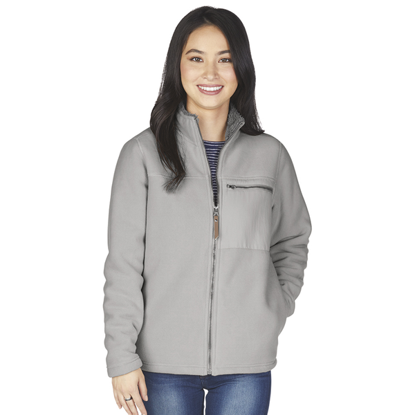 Charles River® Jamestown Ladies' Full Zip Fleece Jacket