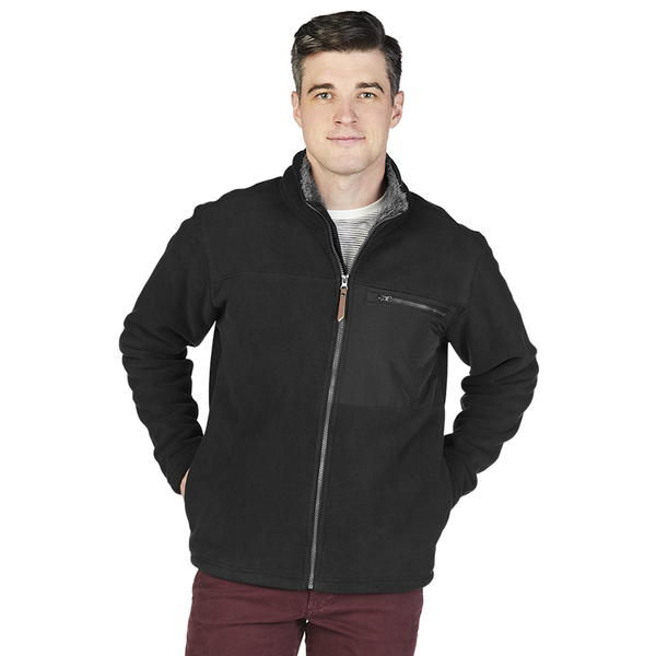 Charles River® Jamestown Men's Full Zip Fleece Jacket