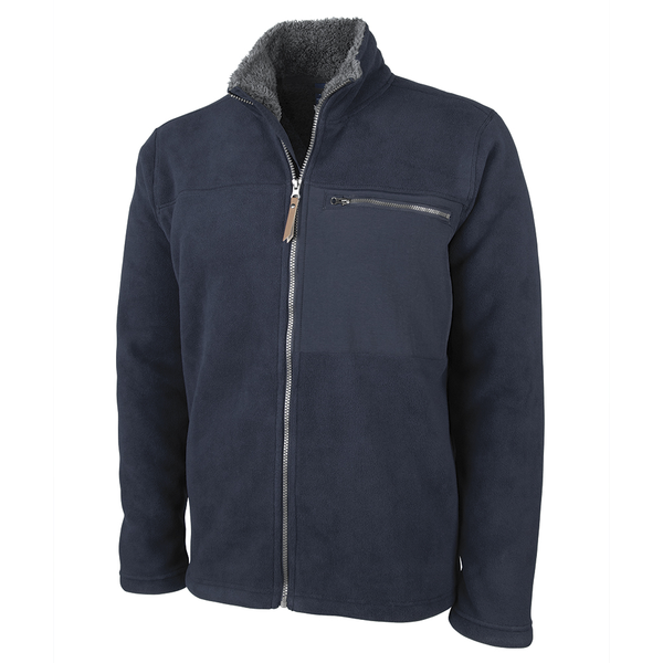 Charles River® Jamestown Men's Full Zip Fleece Jacket