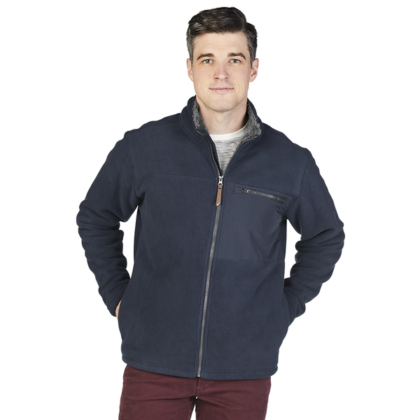 Charles River® Jamestown Men's Full Zip Fleece Jacket