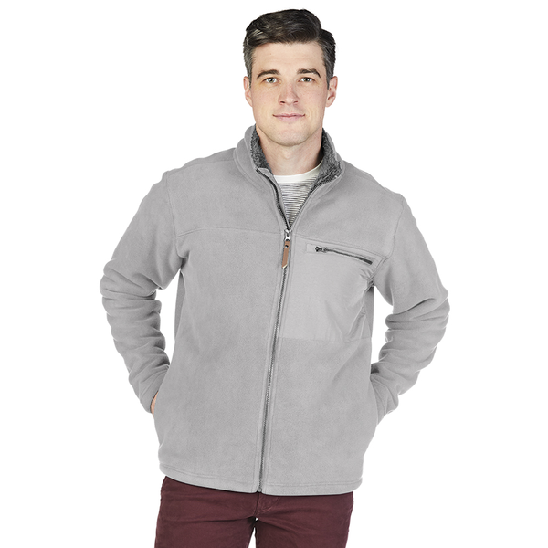 Charles River® Jamestown Men's Full Zip Fleece Jacket