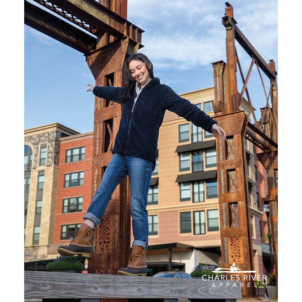 Charles River® Newport Ladies' Super Soft Full Zip Fleece Jacket