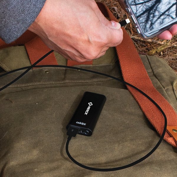 Zippo® Heatbank 3-Hour Rechargeable Hand Warmer & Power Bank, 2600mAh