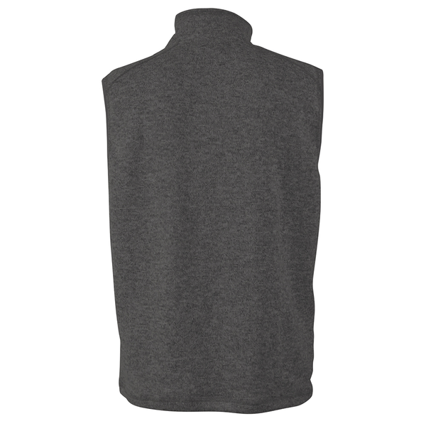 Charles River® Pacific Men's Heathered Fleece Vest