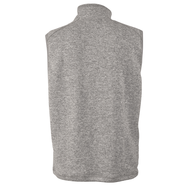 Charles River® Pacific Men's Heathered Fleece Vest