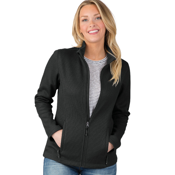 Charles River® Heritage Ladies' Rib Knit Jacket
